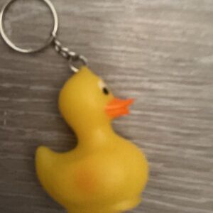 Nickelodeon Yellow Duck Keychain